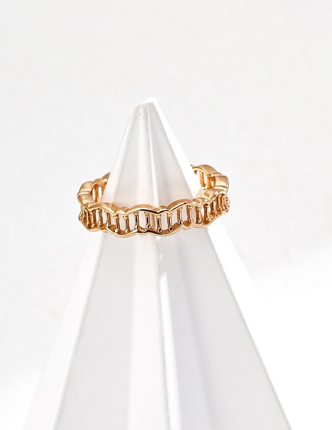 💍 S925 Sterling Silver Minimalist Open Ring – Adjustable Vintage Design