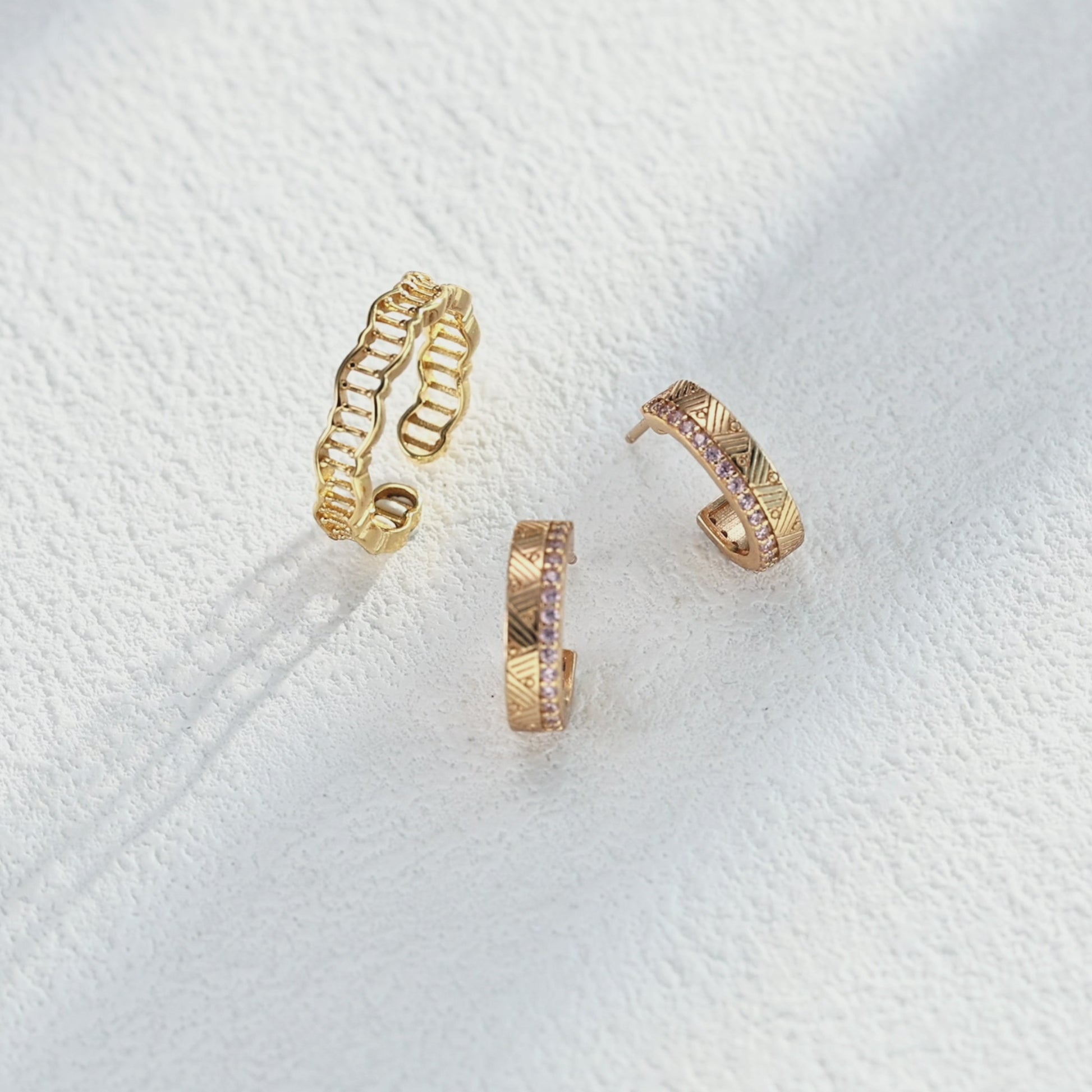 💍 S925 Sterling Silver Minimalist Open Ring – Adjustable Vintage Design